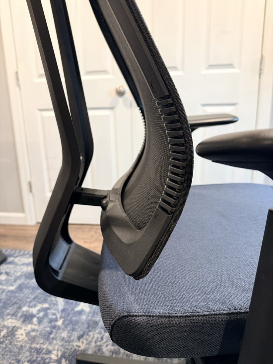 Clarksville adaptive lumbar frame close-up