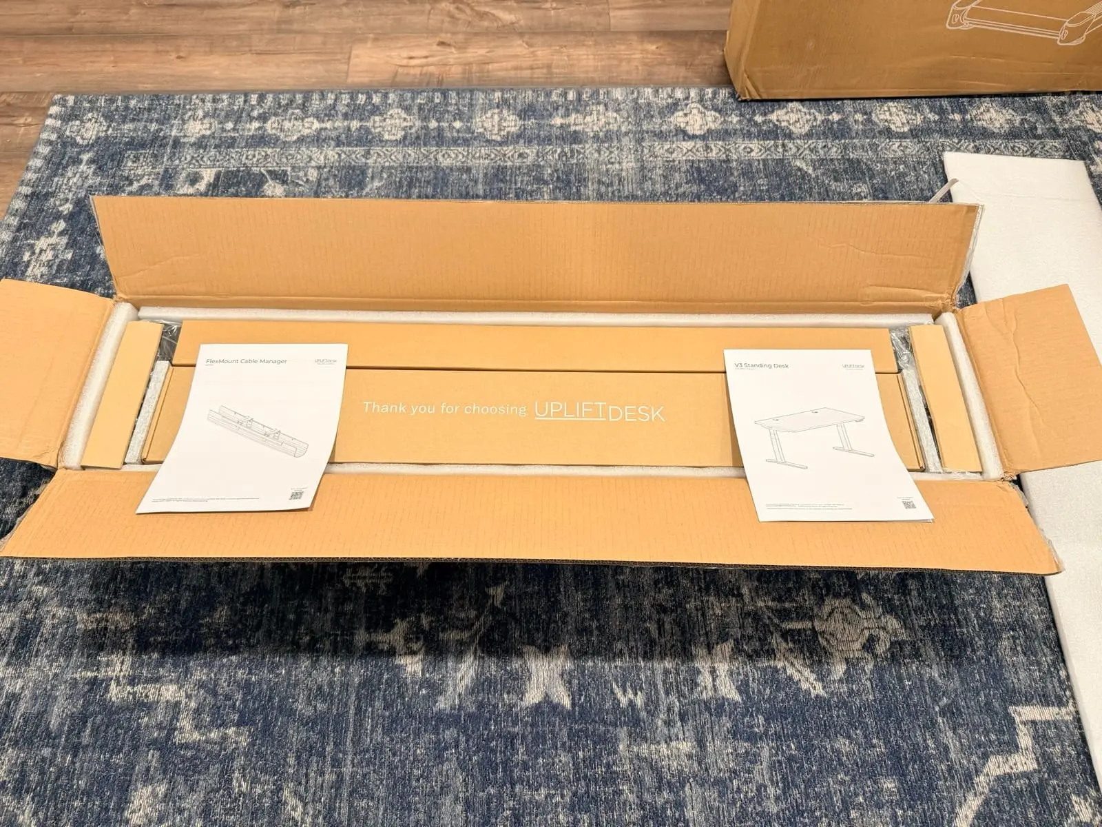 Thank you for choosing UPLIFT Desk card with instruction manuals
